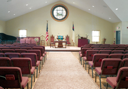 Charlton City UMC interior